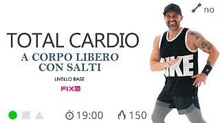 Esercizi Cardio Cardio Facile Per Principianti di 20 Minuti Con Salti [upl. by Womack]