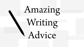 Finding your voice  AMAZING WRITING ADVICE [upl. by Namlas207]