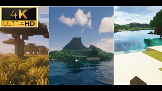 MINECRAFT with Ray Tracing Shaders 2024 tested on Nvidia GeForce RTX 2050 4K 60 FPS [upl. by Jeane]