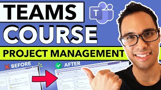 How to Use Microsoft Teams for Project Management FREE COURSE [upl. by Alletneuq]