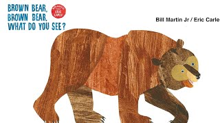 Brown Bear Brown Bear What Do You See Song  Kids Songs  Eric Carle Book  Colors  Animals [upl. by Marih]