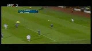 Scotland  Croatia 11 Kranjčar goal [upl. by Skye705]