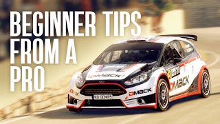 Sim Racing Rally Tips For Beginners [upl. by Noicpesnoc]