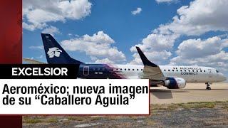 Aeroméxico estrena nueva imagen en sus aviones por su 90 aniversario [upl. by Vandyke]