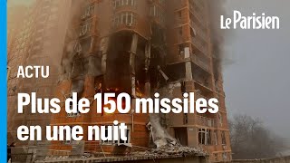 Frappe massive russe et alerte aérienne nationale  au moins 16 morts en Ukraine [upl. by Nnaarat314]