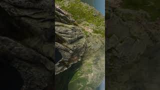 Knife Edge Trail Mt Katahdin maine hiking gopro [upl. by Aynod353]