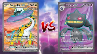 Pokemon TCG Live Raging Bolt EX Ogerpon EX VS Banette EX Gardevoir EX [upl. by Chellman]