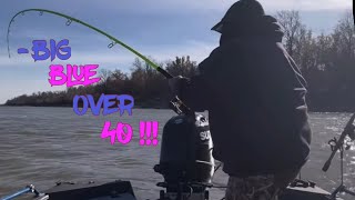 Ep 35 Fishing A Mississippi River Coldfront Part 2 [upl. by Gurney713]