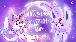 •°Levitating°• Completed Eeveelution MultiShipp MAP [upl. by Aztirak512]