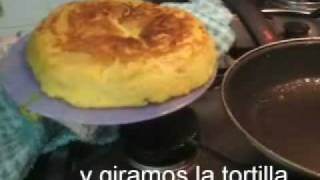 Receta Tortilla de patatas [upl. by Aikimat]