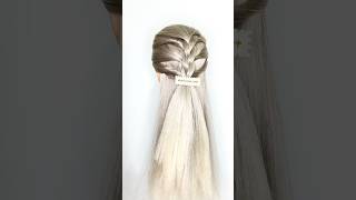 Beautiful Braided Hairstyle braidedhairstyle hairtutorial [upl. by Leahcam]