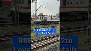 RRB NTPC 12th Level Post Details [upl. by Haldane]