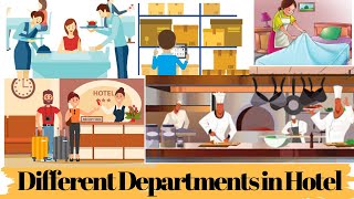 different departments of the hotel [upl. by Hogen]