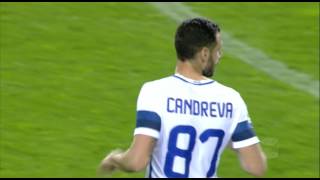 Il gol di Candreva  Torino  Inter 22  Giornata 29  Serie A TIM 201617 [upl. by Cinderella561]