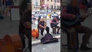 Guess the SAXOPHONE Song CHALLENGE travel shorts [upl. by Macdermot]