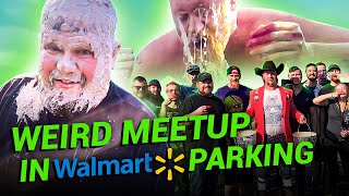 Infrabren Public Meetup in Walmart Parking Lot 1 Million Tiktok Followers Celebration [upl. by Eromle]