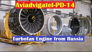 Wow CoolAviadvigatel PD14 Turbofan Engine From Russia [upl. by Laehplar]