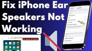 IPhone Ear Speaker Not Working After Update IOS 18 [upl. by Ariaes]