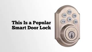 Kwikset 99100 044 SmartCode ZigBee Touchpad Smart Lock Review [upl. by Jet]