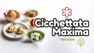 Cicchetti Stellati ⭐️ a Venezia La CICCHETTATA MAXIMA del Gran Caffè Quadri di Alajmo [upl. by Fen]