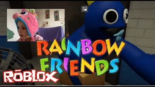 Lottie plays Rainbow Friends in Roblox [upl. by Dyana]