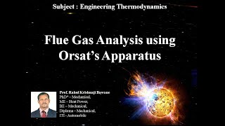 Flue Gas Analysis using Orsats Apparatus [upl. by Delila]