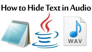 How to Hide a Text File in an Audio File [upl. by Koa]