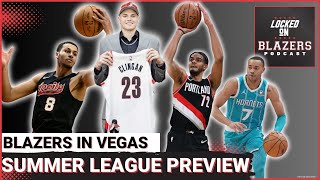 Previewing Donovan Clingan amp the Trail Blazers at Summer League  Bryce McGowens Signs a 2 Way Deal [upl. by Amerak500]