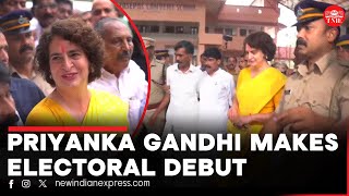 Wayanad Bypoll Priyanka Gandhi Faces First Election Challenge [upl. by Enorel]