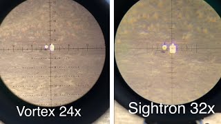 Scope Zoom Compared at 1 mile 1000 and 500 Yards [upl. by Ailet614]