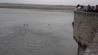 Mont Saint Michel Tide Rescue [upl. by Dulciana]