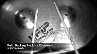 Metal Backing Track For Drummers [upl. by Cirek745]