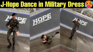 JHope Full Dance in Military Dress 🇰🇷 BTS Jhope Military Dance 💜 BTS Jhope Full Military Dance 🇰🇷 [upl. by Nerte748]