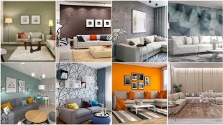 100 Modern Living Room Color Combinations 2024 Wall painting colours ideas [upl. by Hutt236]