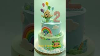 Cocomelon theme cake design newnath short [upl. by Oppen761]