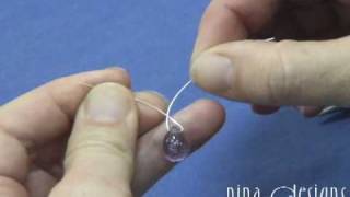 How to Wire Wrap a Briolette [upl. by Anomer6]