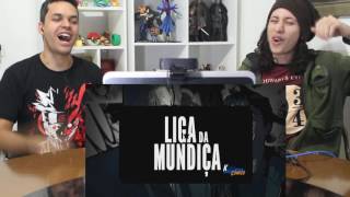 REACT Trailer Liga da Mundiça Paródia Redublagem Kuma Cômico [upl. by Speroni353]