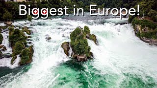 How to visit the Rhine Falls in Switzerland Day Trip from Zurich [upl. by Bing519]