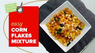 CORN FLAKES MIXTURE EASY SNACK [upl. by Eiramlehcar]