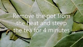 How To Make Bay Leaf Tea [upl. by Azile679]