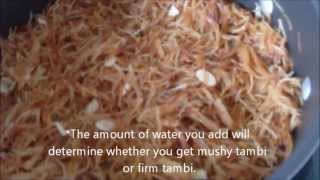 How to Make Tambi za Kukaanga [upl. by Adele]