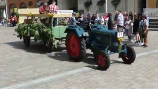 Kirchweih Weissenburg 2018  Festzug [upl. by Anaderol]