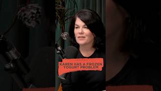 Karen Kilgariffs frozen yogurt is skunked shorts myfavoritemurder karenkilgariff podcast [upl. by Stuckey]