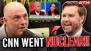 CNN LOSES IT After JD Vance CRUSHES Interview With Joe Rogan [upl. by Meenen]