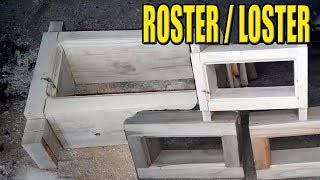 Membuat Roster  Loster  Ventilasi  Lubang Angin Making a Roster or Air Vents [upl. by Bixler]