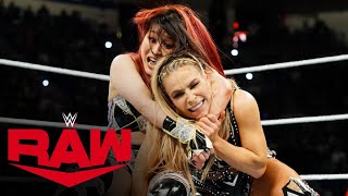 Natalya vs IYO SKY — Queen of the Ring Tournament Match Raw highlights May 6 2024 [upl. by Elacsap827]