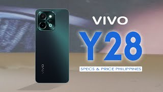 Vivo Y28  Display or Fast charging Specs and Price in the Philippines [upl. by Notlef346]