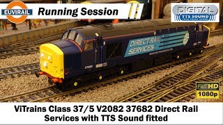 ViTrains Class 375 V2082 37682 Direct Rail Services with TTS Sound fitted [upl. by Buskirk]