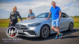 Mercedes C 300 e PHEV Team Test  Fifth Gear [upl. by Argyle124]