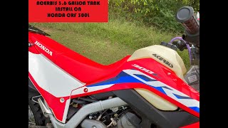 Acerbis 36gal Tank Install on Honda CRF300L [upl. by Dyanna423]